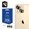 3MK Lens Protection Pro iPhone 14 Plus6,7 złoty/gold Ochrona na obiektyw aparatu z ramką montażową 1szt.